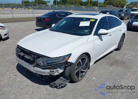 2020 Honda Accord Sport 2.0T из США, поврежденный, VIN 1HGCV2F32LA015787